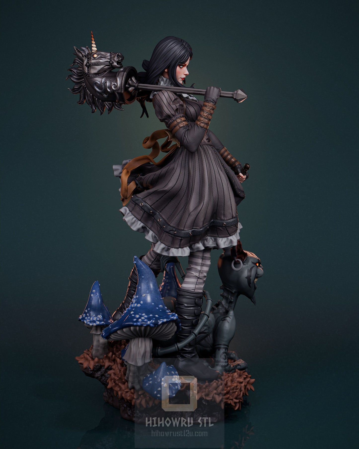 4450 Alice Liddell NSFW - ALICE Madness Returns - STL 3D Print Files