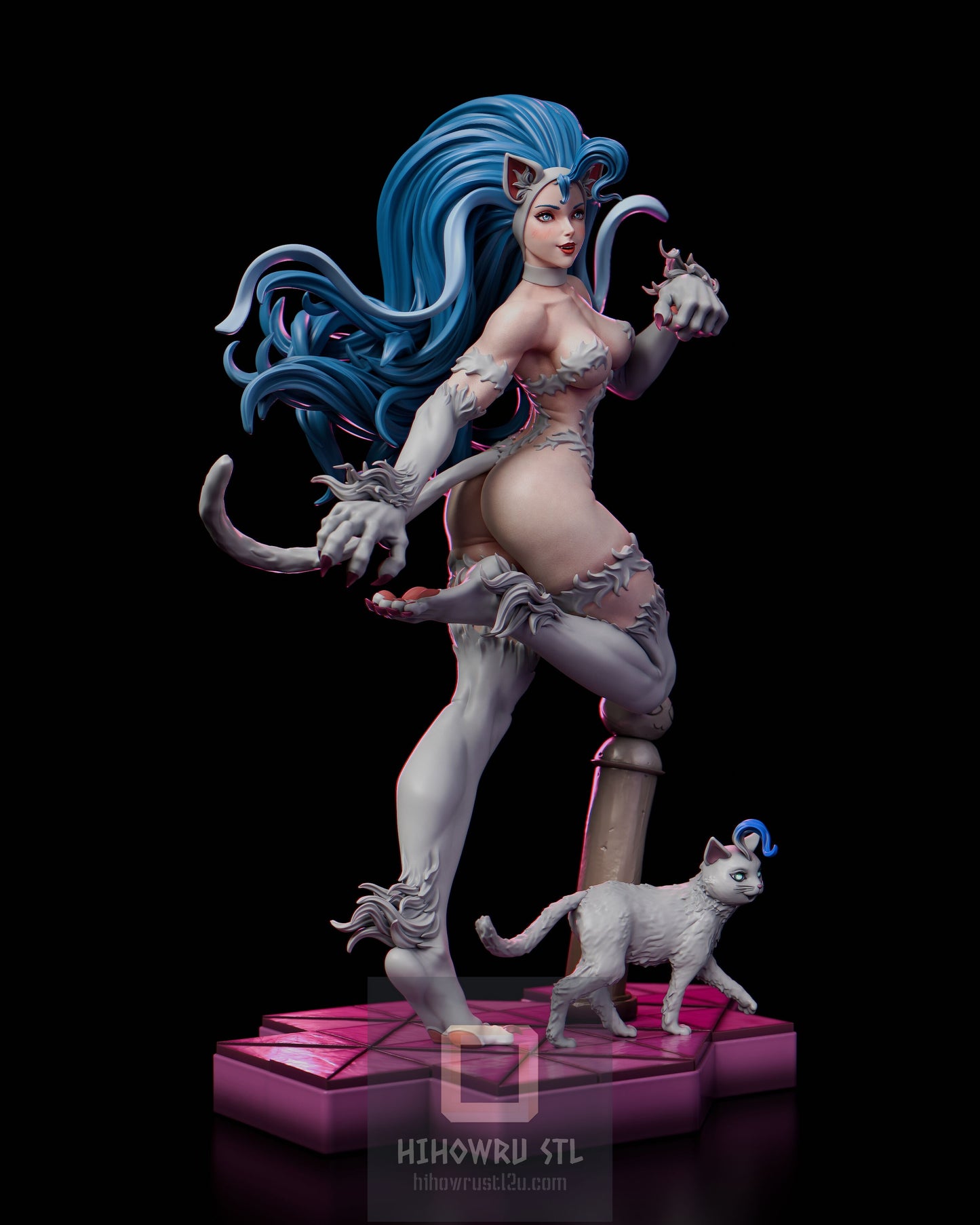 4553 Felicia - Darkstalkers - STL 3D Print Files
