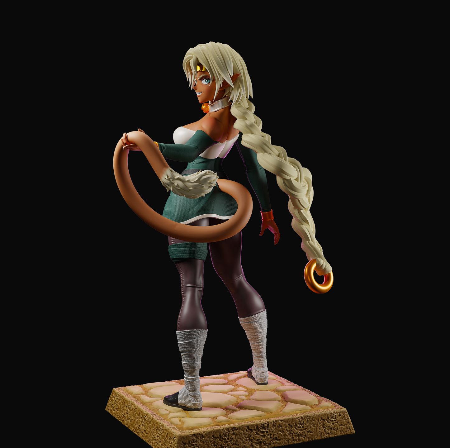 2674 Aisha Clan-Clan NSFW - Outlaw Star - STL 3D Print Files