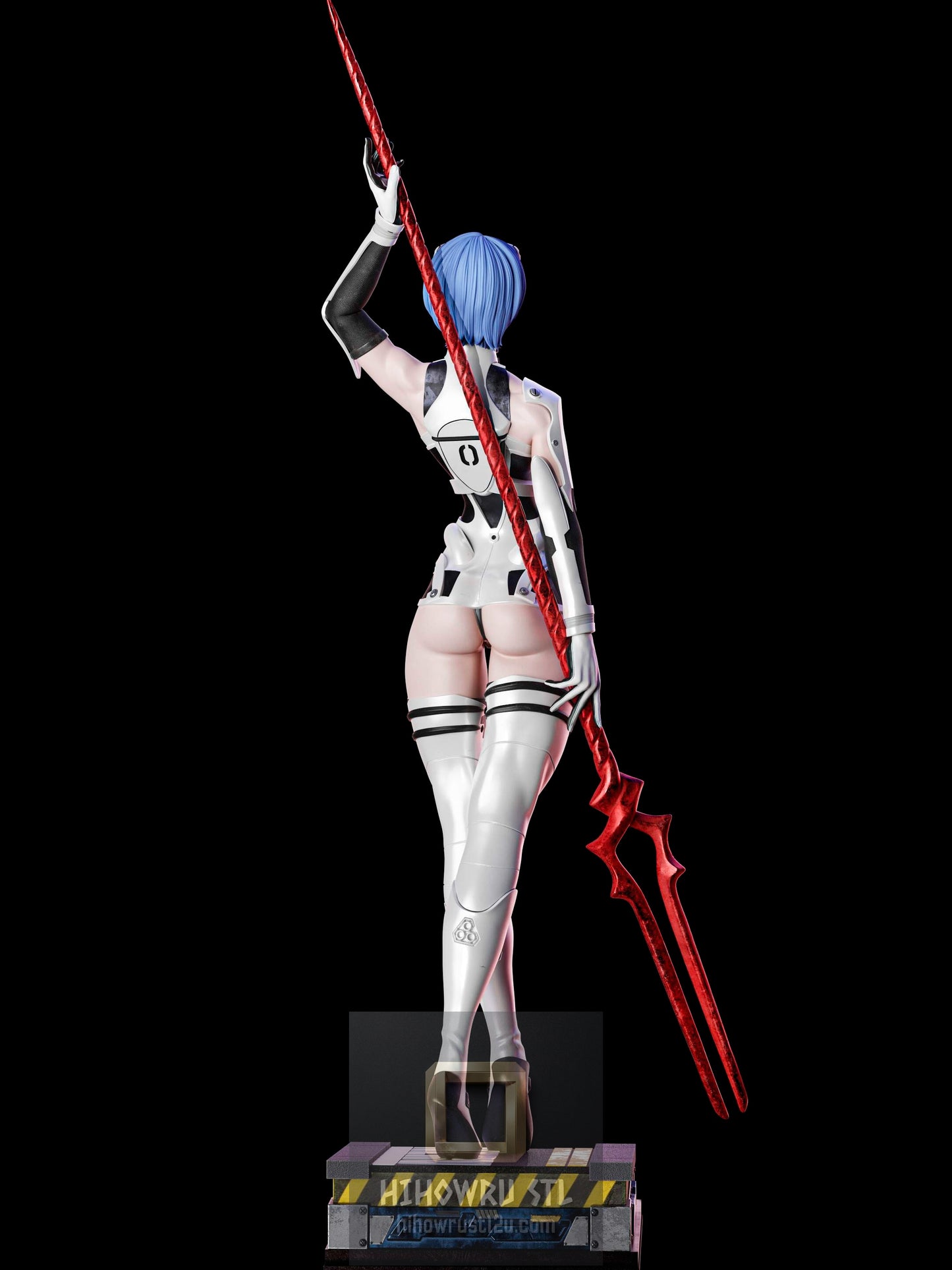 5343 Rei Ayanami NSFW - Evangelion - STL 3D Print Files