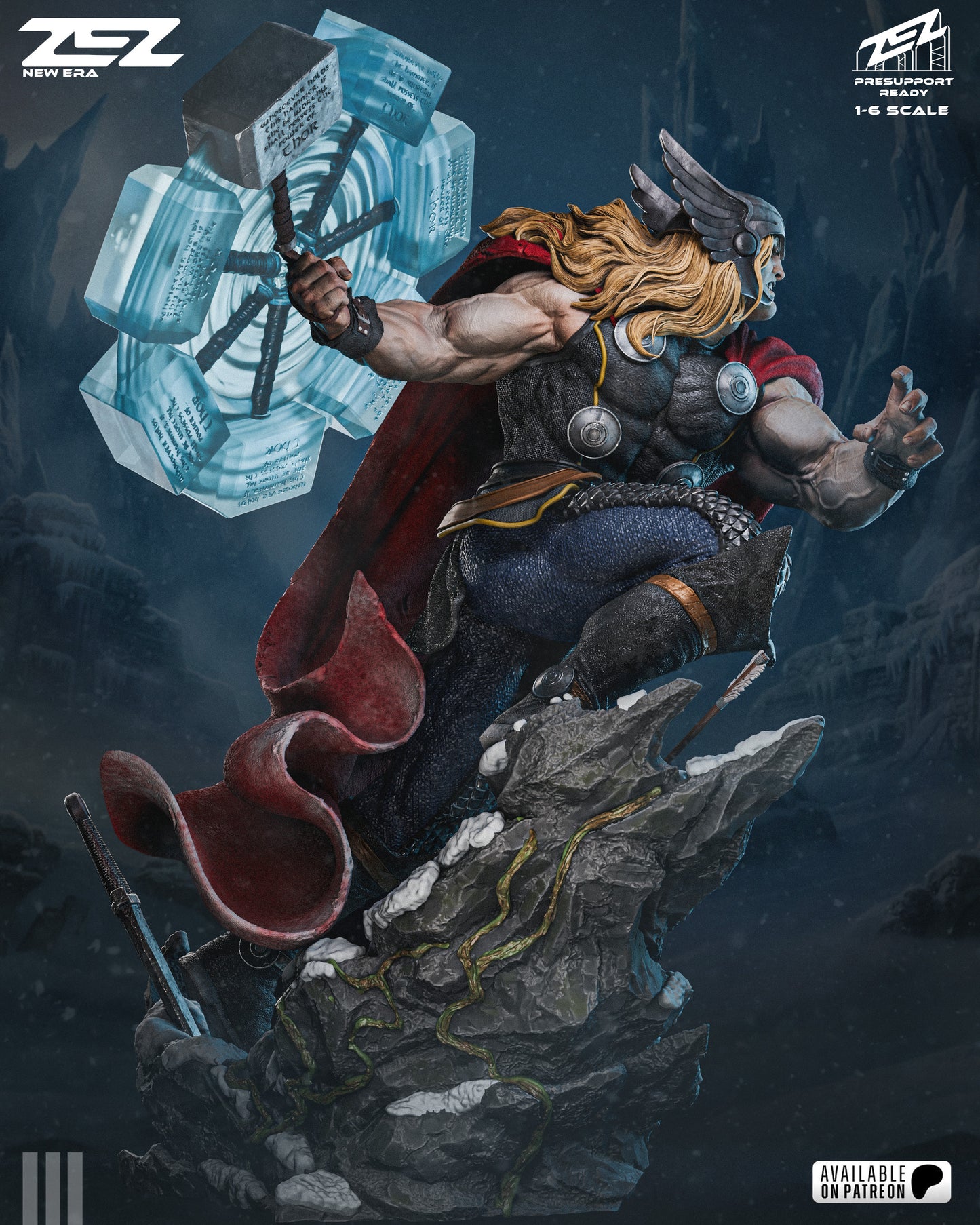4974 Thor - Marvel Comics - STL 3D Print Files