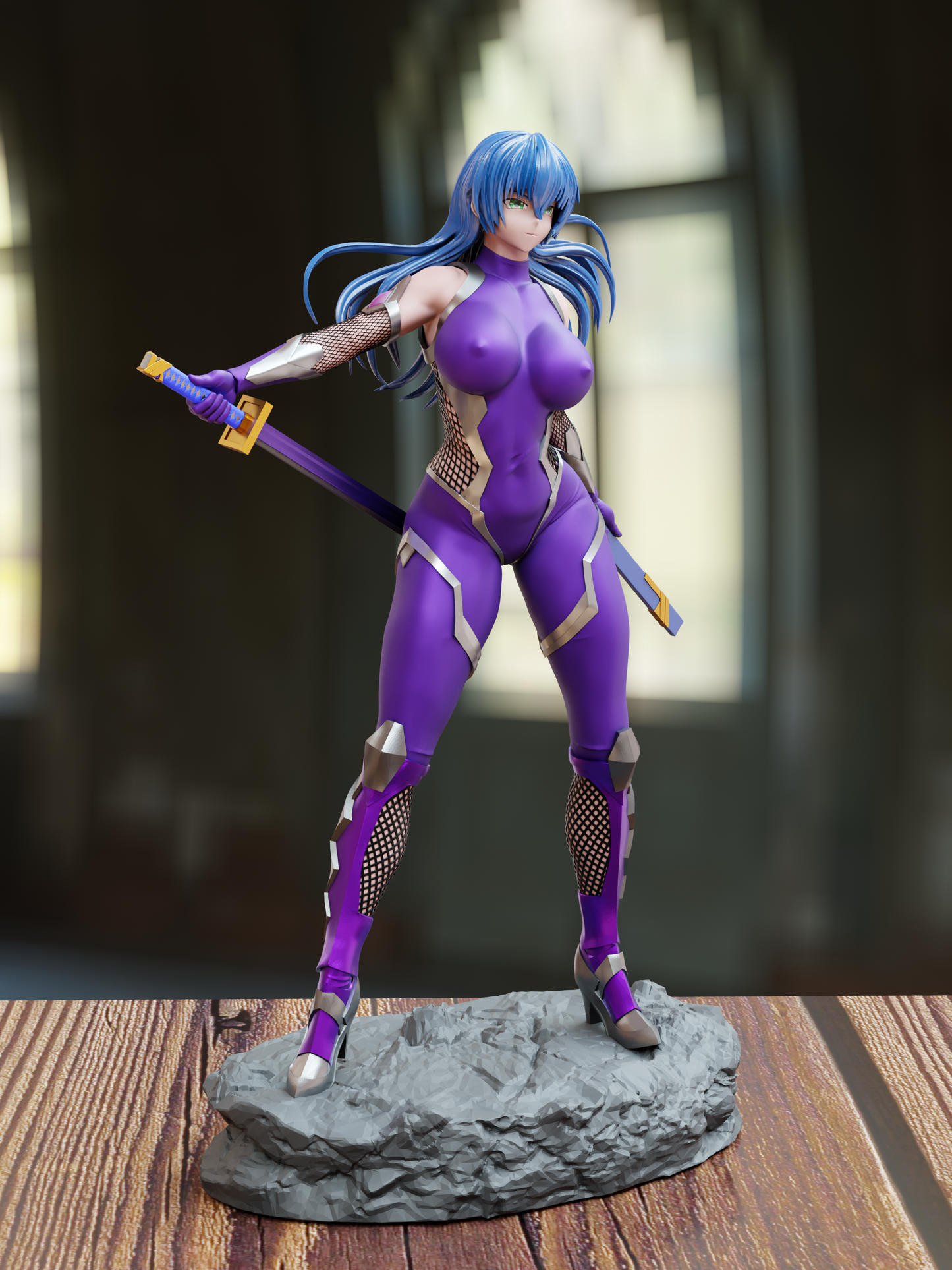 2216 Igawa Asagi NSFW - Taimanin - STL 3D Print Files