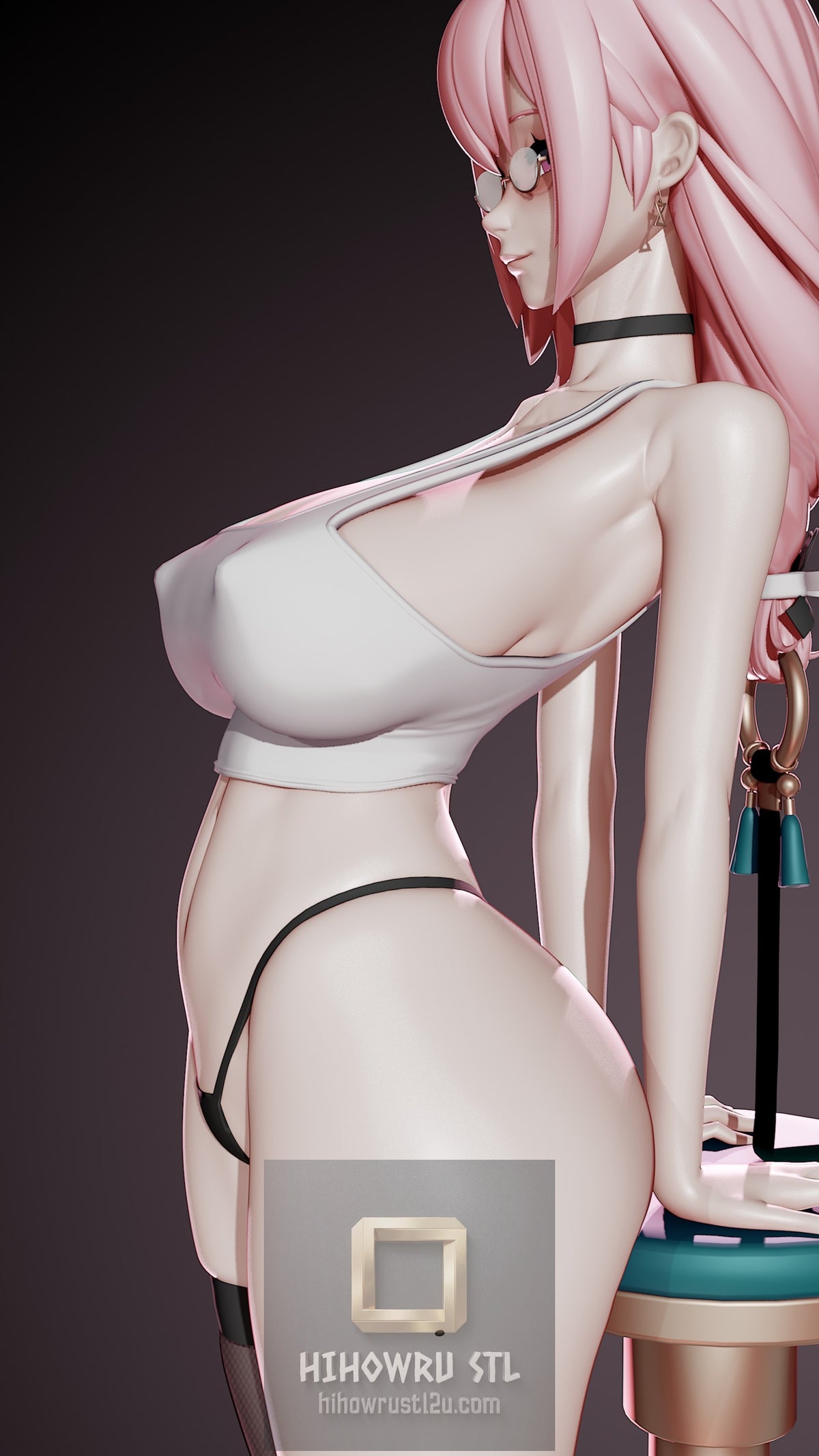 5547 Tsukishiro Yanagi NSFW - Zenless Zone Zero - STL 3D Print Files