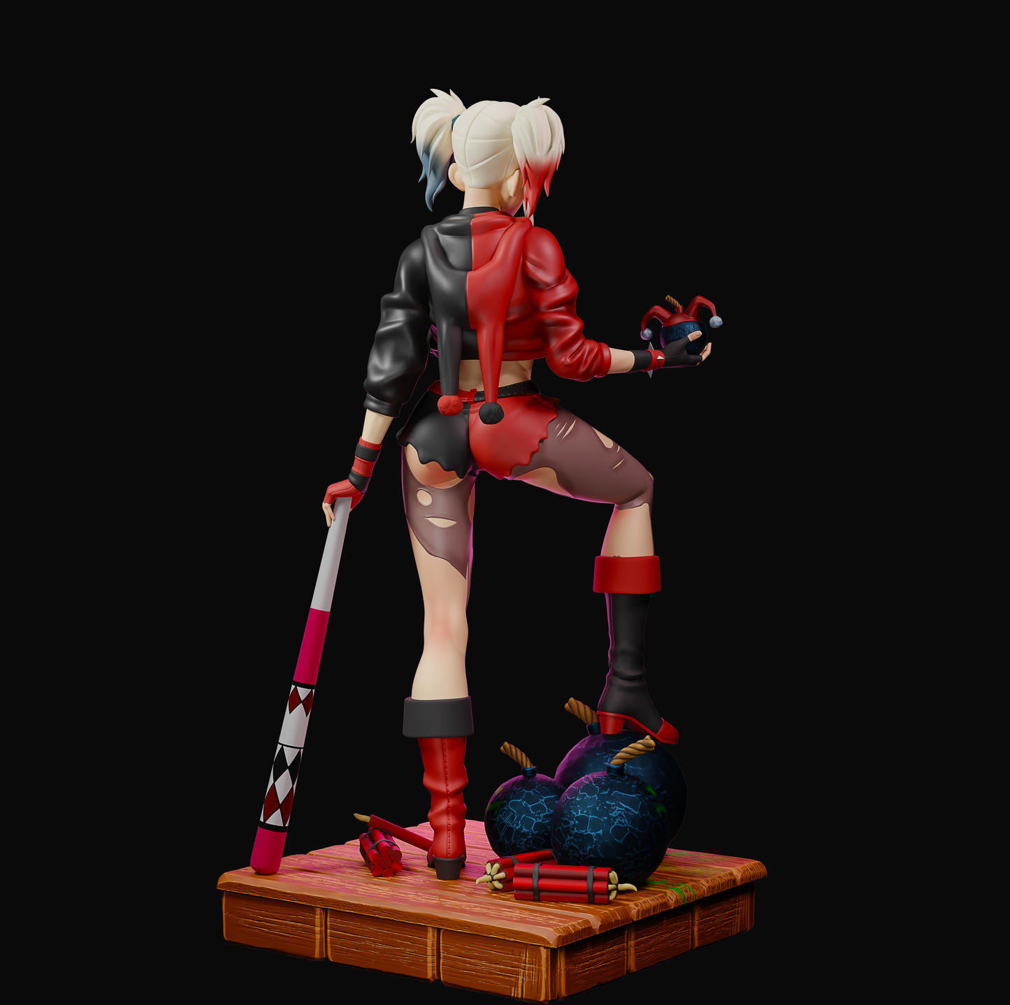 2740 Harley Quinn NSFW - DC Comics - STL 3D Print Files