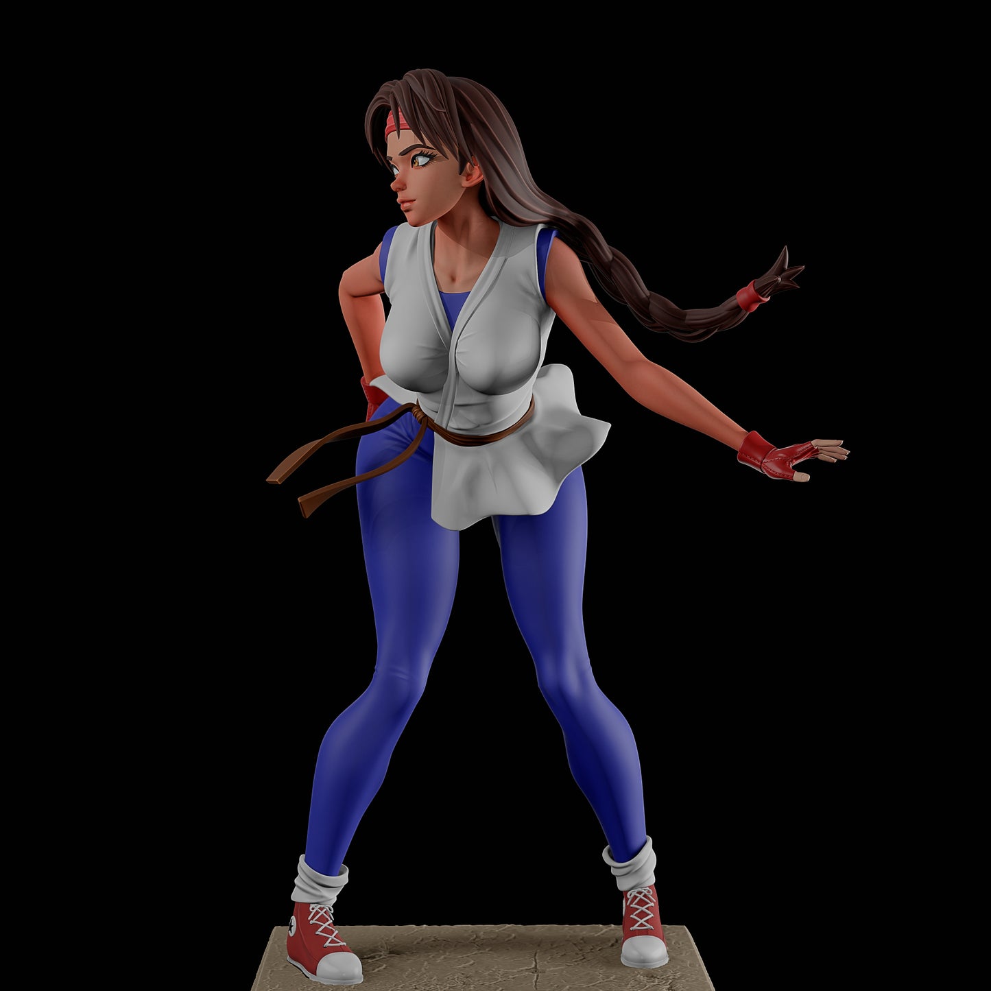 4003 YURI SAKAZAKI NSFW - THE KING OF FIGHTERS - STL 3D Print Files