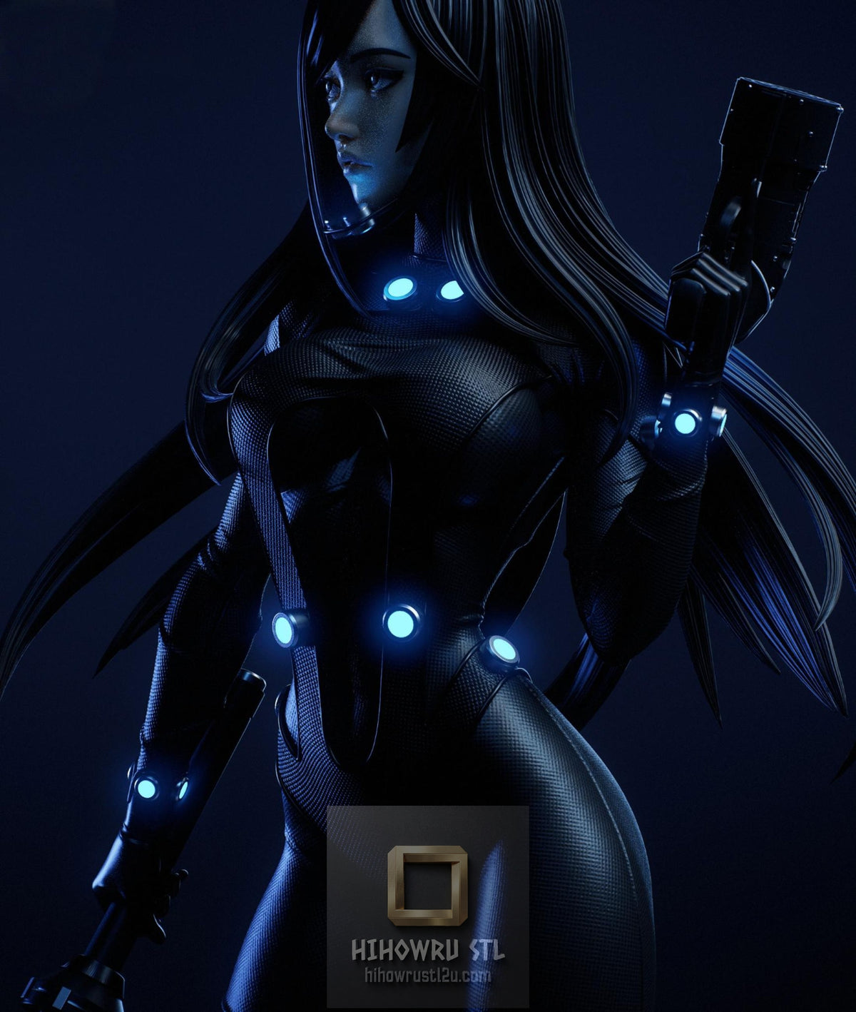 5658 Reika Shimohira NSFW - Gantz - STL 3D Print Files