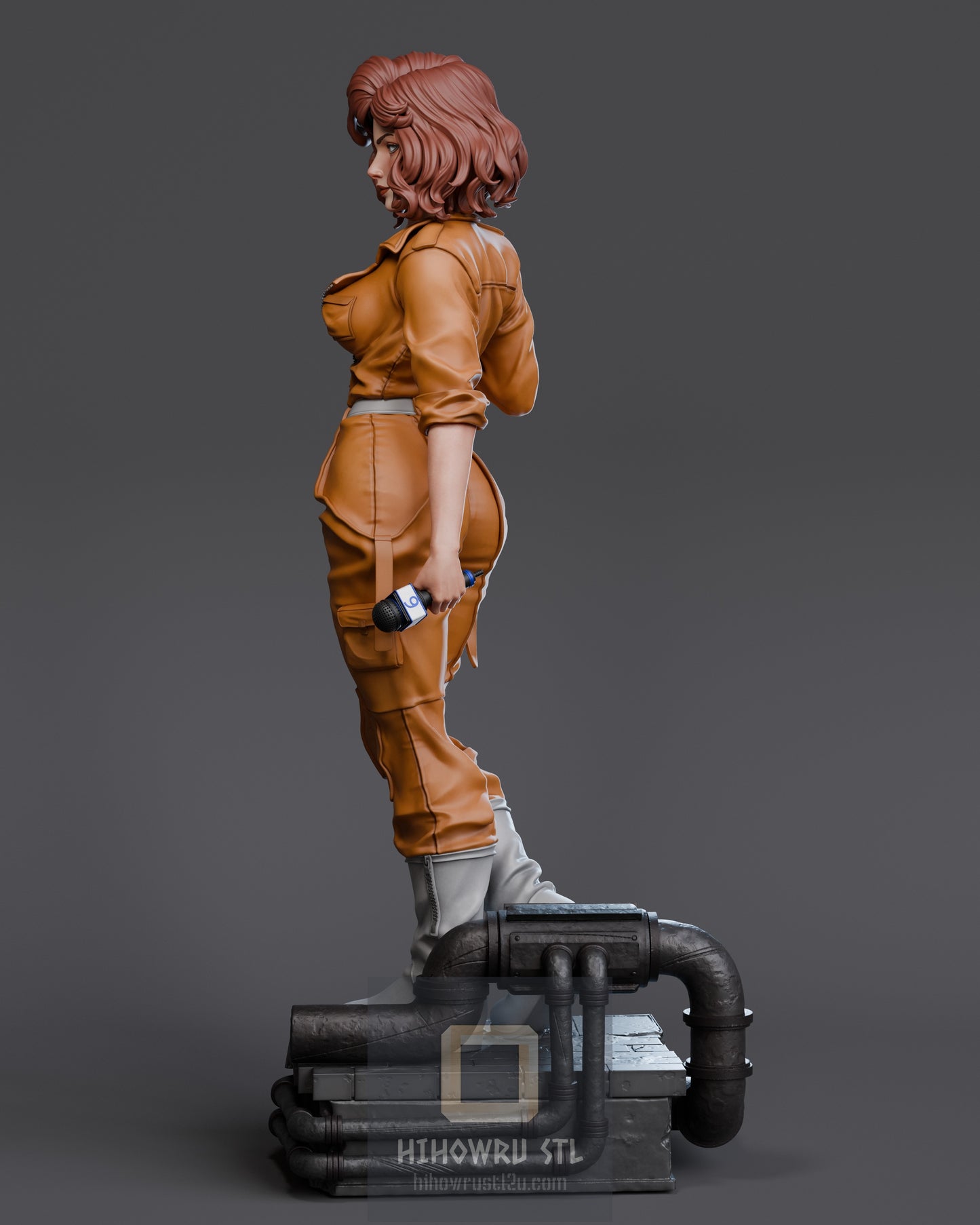 4853 April O'Neil NSFW - TMNT - STL 3D Print Files