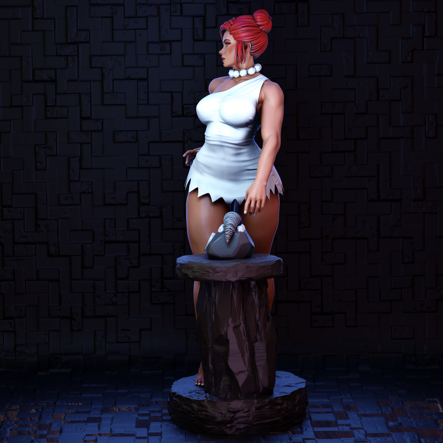 3369 Wilma Flintstone - The Flintstones - STL 3D Print Files