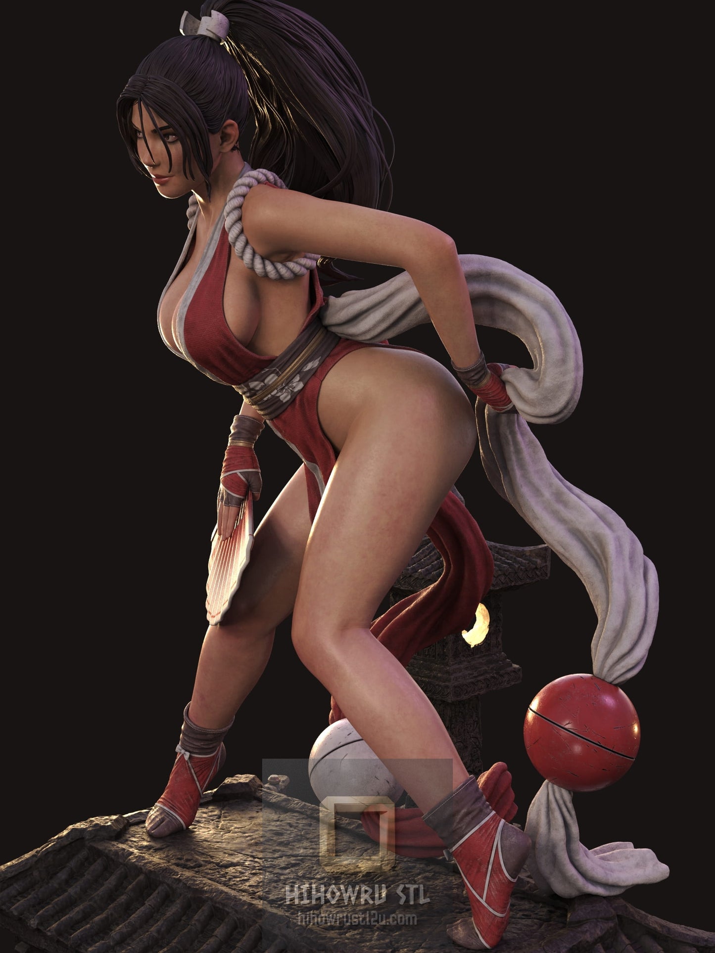 5468 Mai Shiranui - King of Fighters - STL 3D Print Files