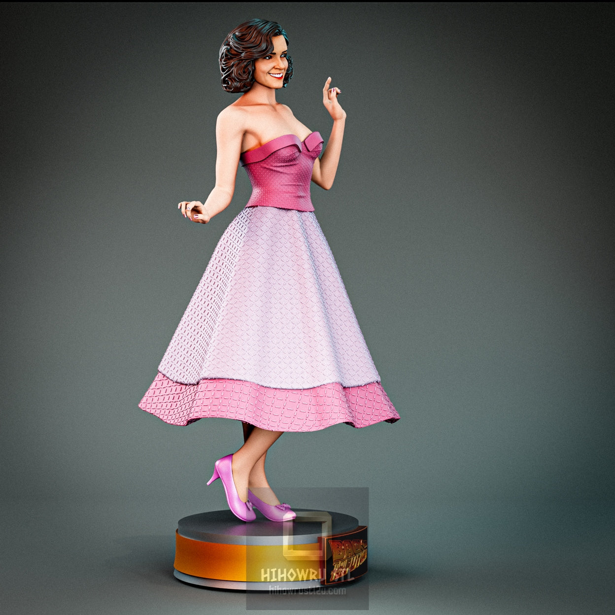 4934 Lorraine Baines McFly NSFW - Back to the Future - STL 3D Print Files