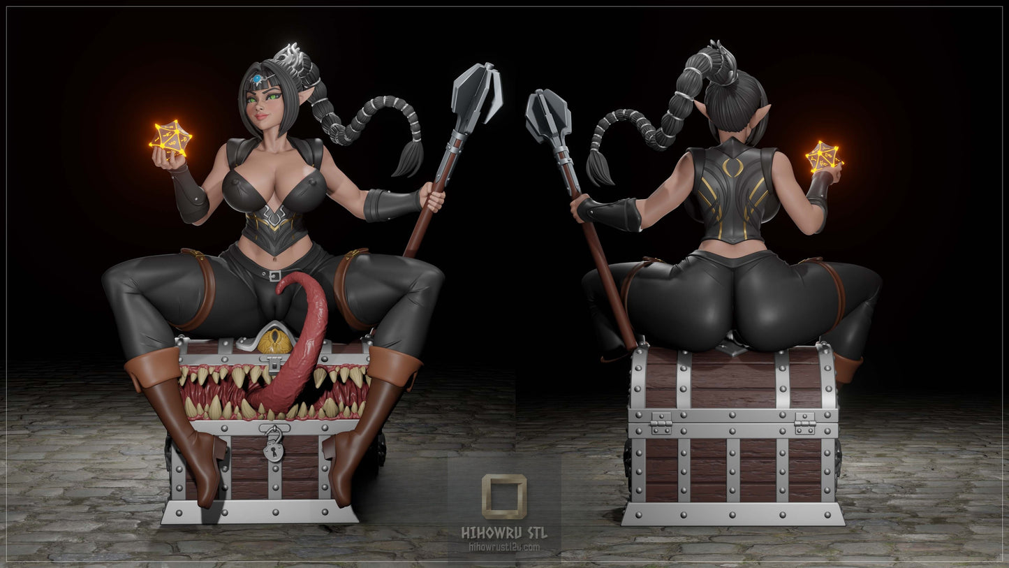 5085 Shadowheart NSFW - Baldurs Gate 3 - STL 3D Print Files
