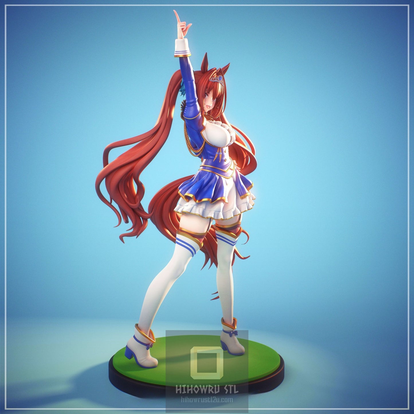 4654 Daiwa Scarlet - Umamusume - STL 3D Print Files