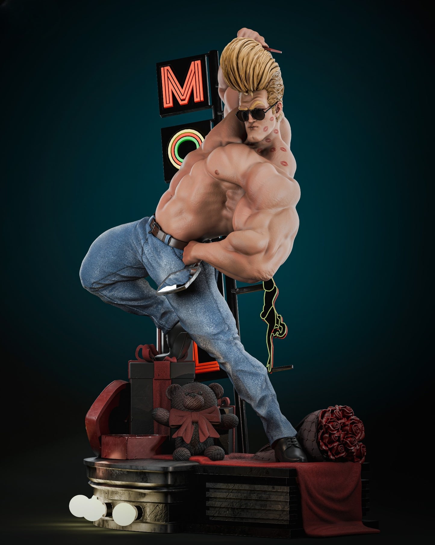 3215 Johnny Bravo - STL 3D Print Files