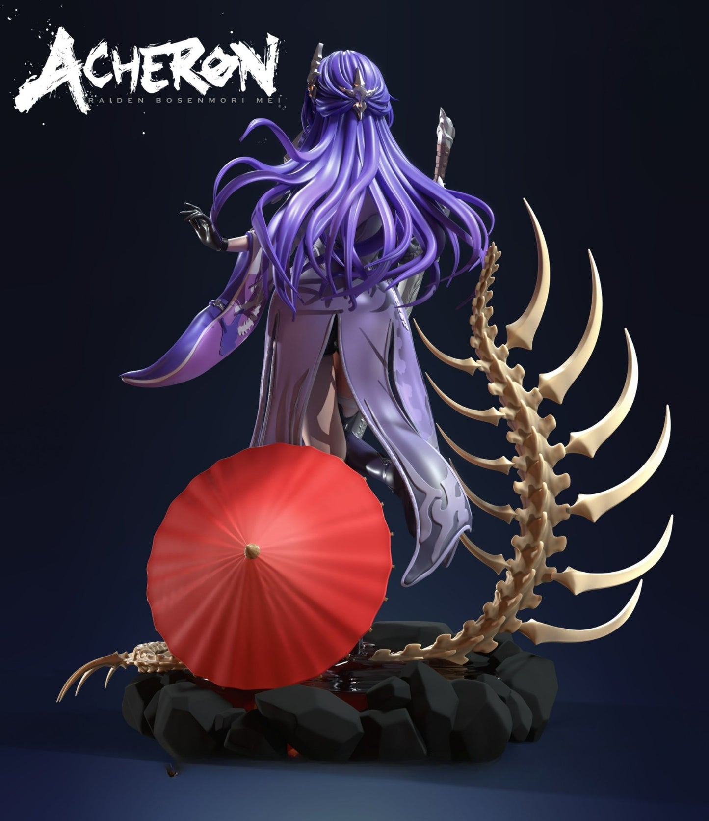 3822 Acheron NSFW - Honkai: Star Rail - STL 3D Print Files