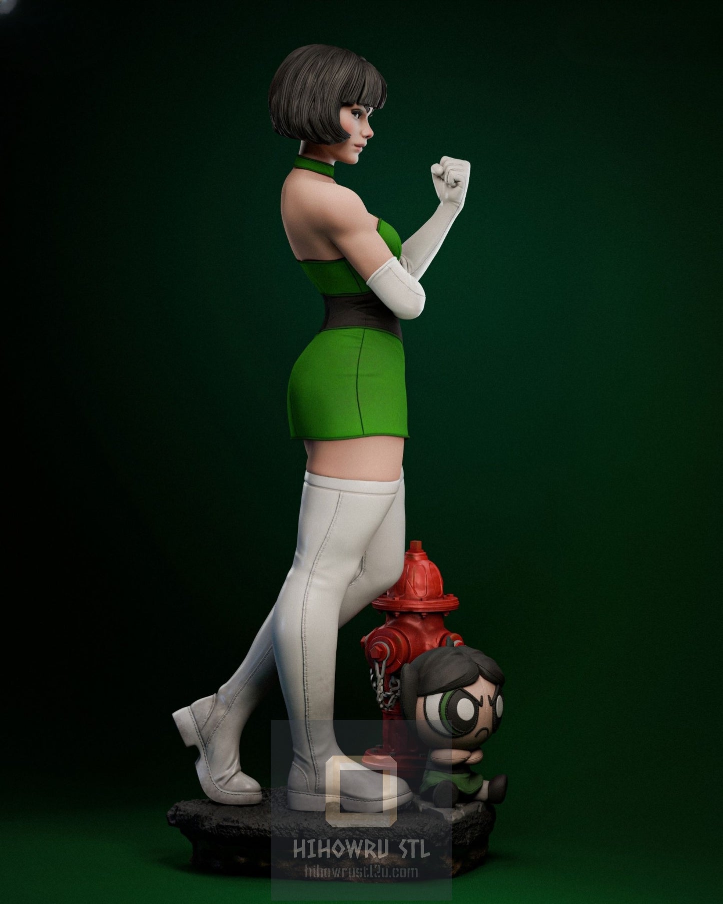 4353 Buttercup - Powerpuff Girls - STL 3D Print Files