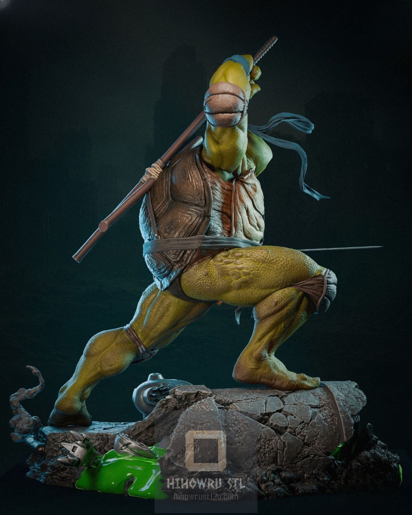 4356 Leonardo - TMNT - STL 3D Print Files