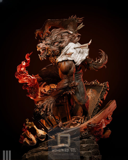 4474 Werewolf - Werewolf by Night - STL 3D Print Files