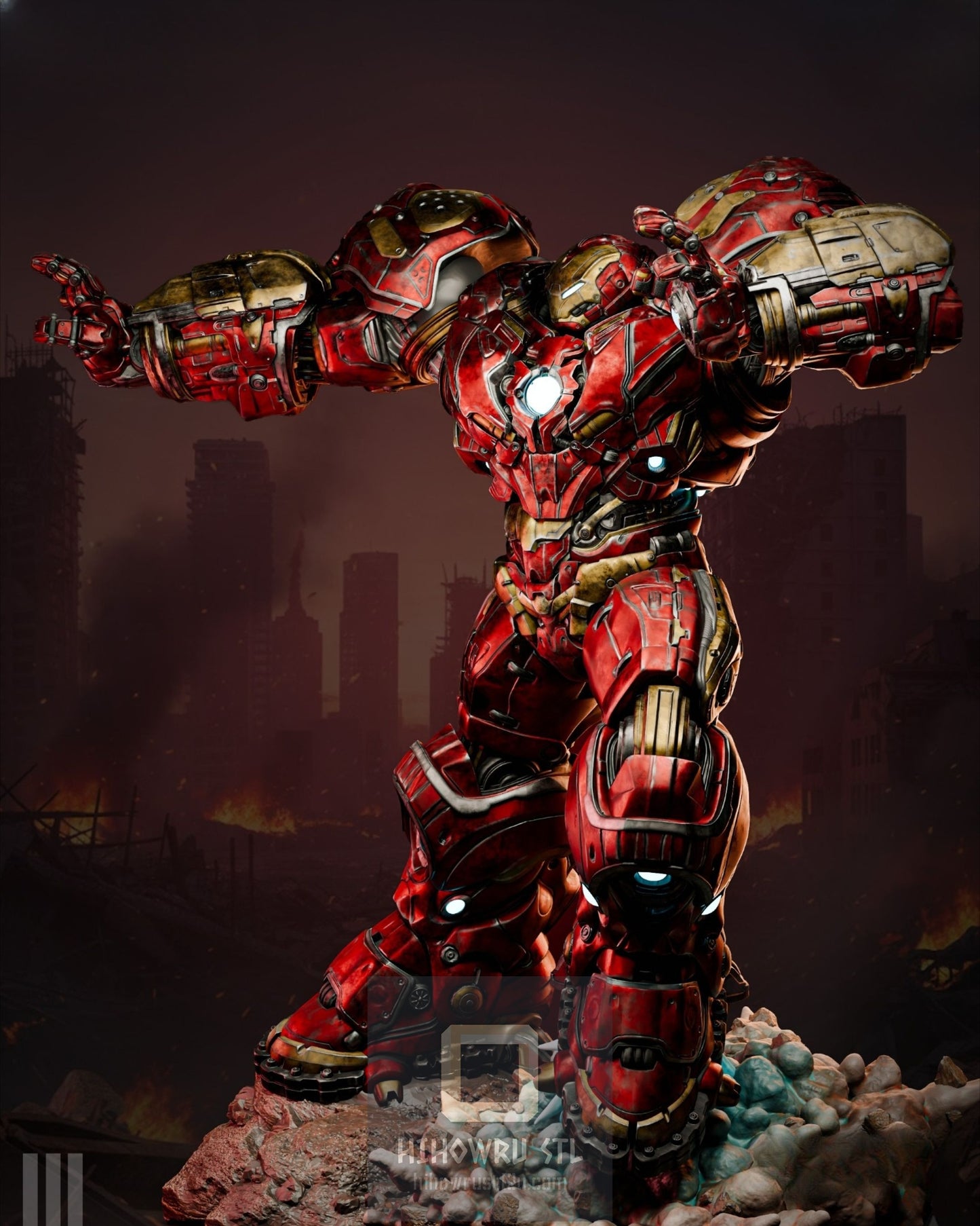 4488 Hulkbuster - Marvel Comics - STL 3D Print Files