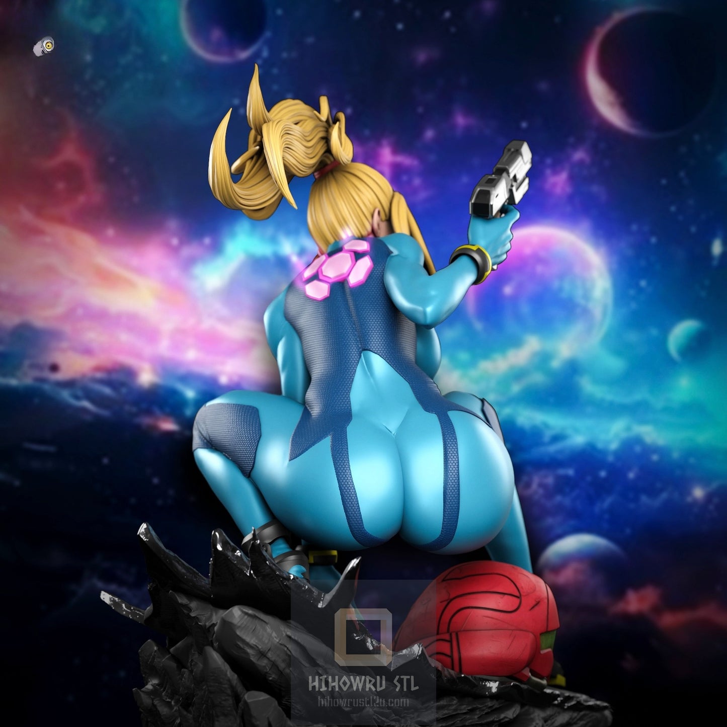 4565 Samus Aran - Metroid - STL 3D Print Files