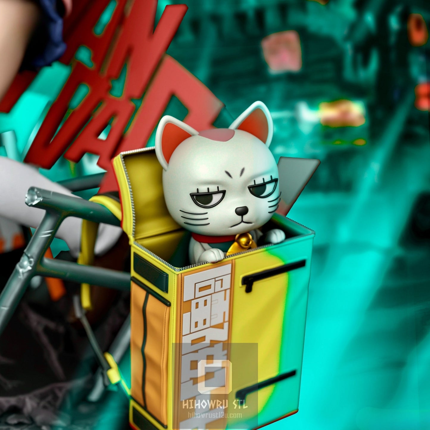 4566 Momo Ayase - Dandadan - STL 3D Print Files