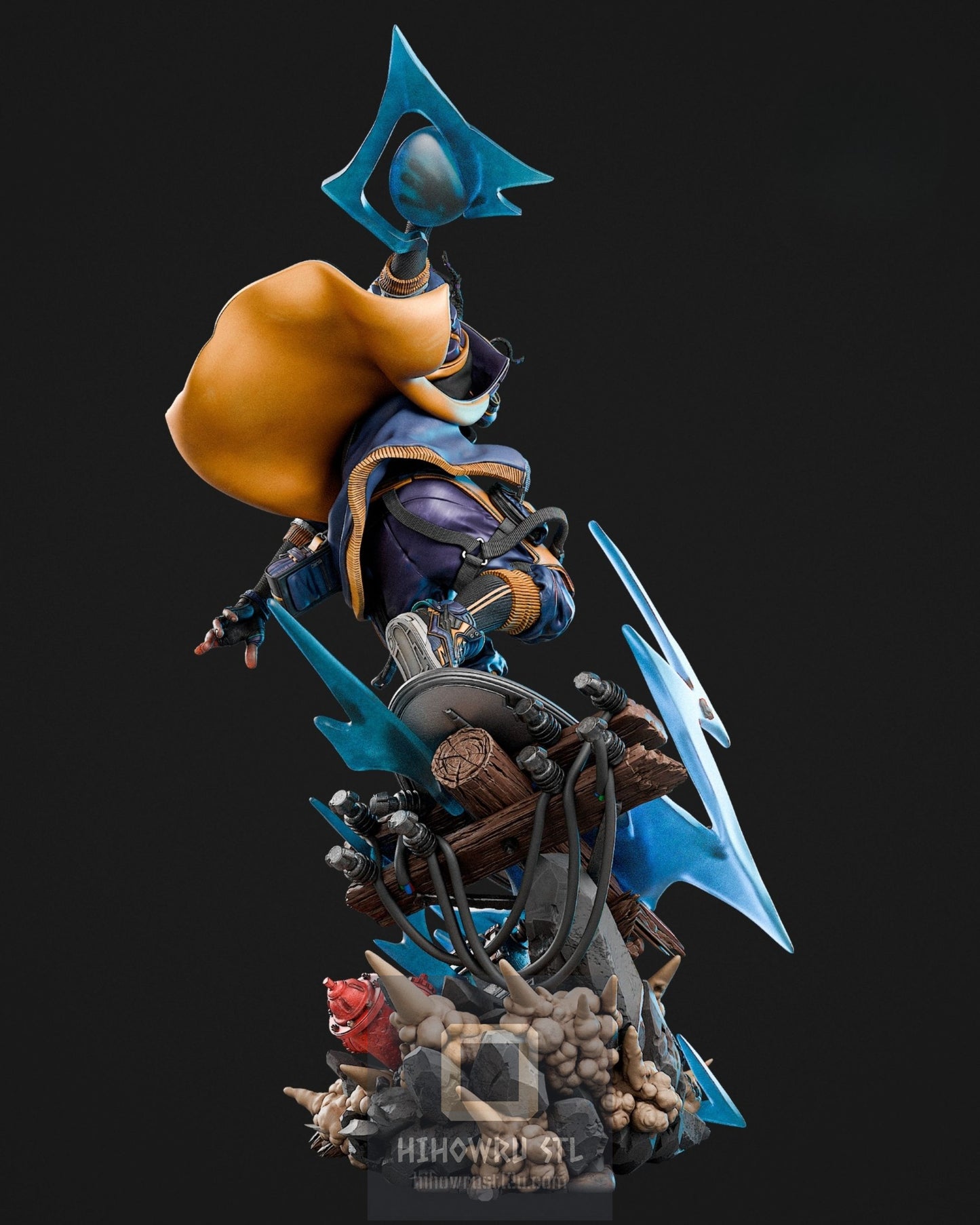 4567 Static Shock - DC Comics - STL 3D Print Files