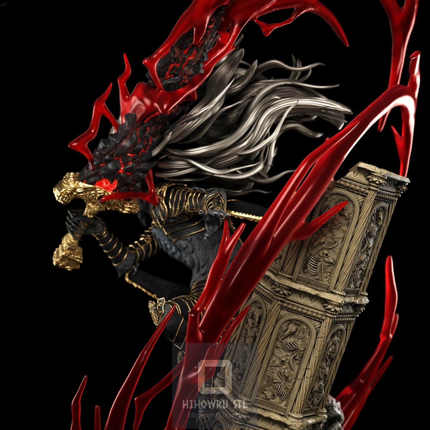 4577 Maliketh - Elden Ring - STL 3D Print Files