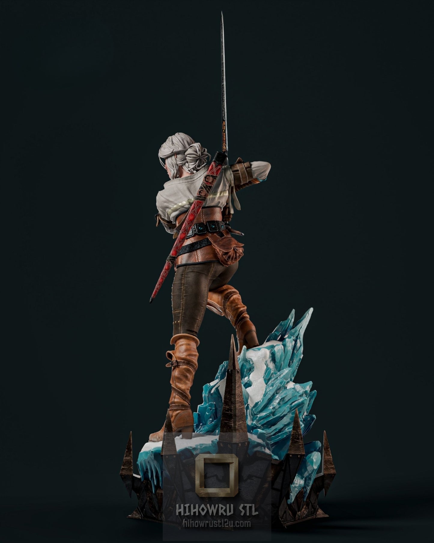 5312 CIRI - The Witcher IV - STL 3D Print Files