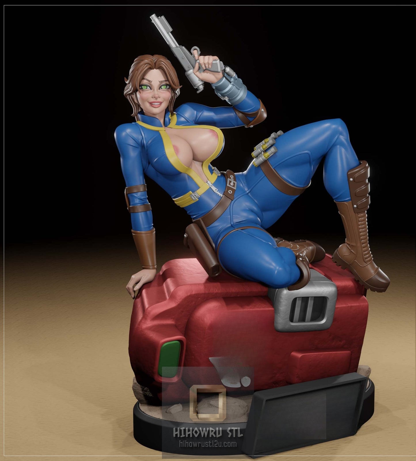 5519 Lucy MacLean NSFW - Fallout - STL 3D Print Files