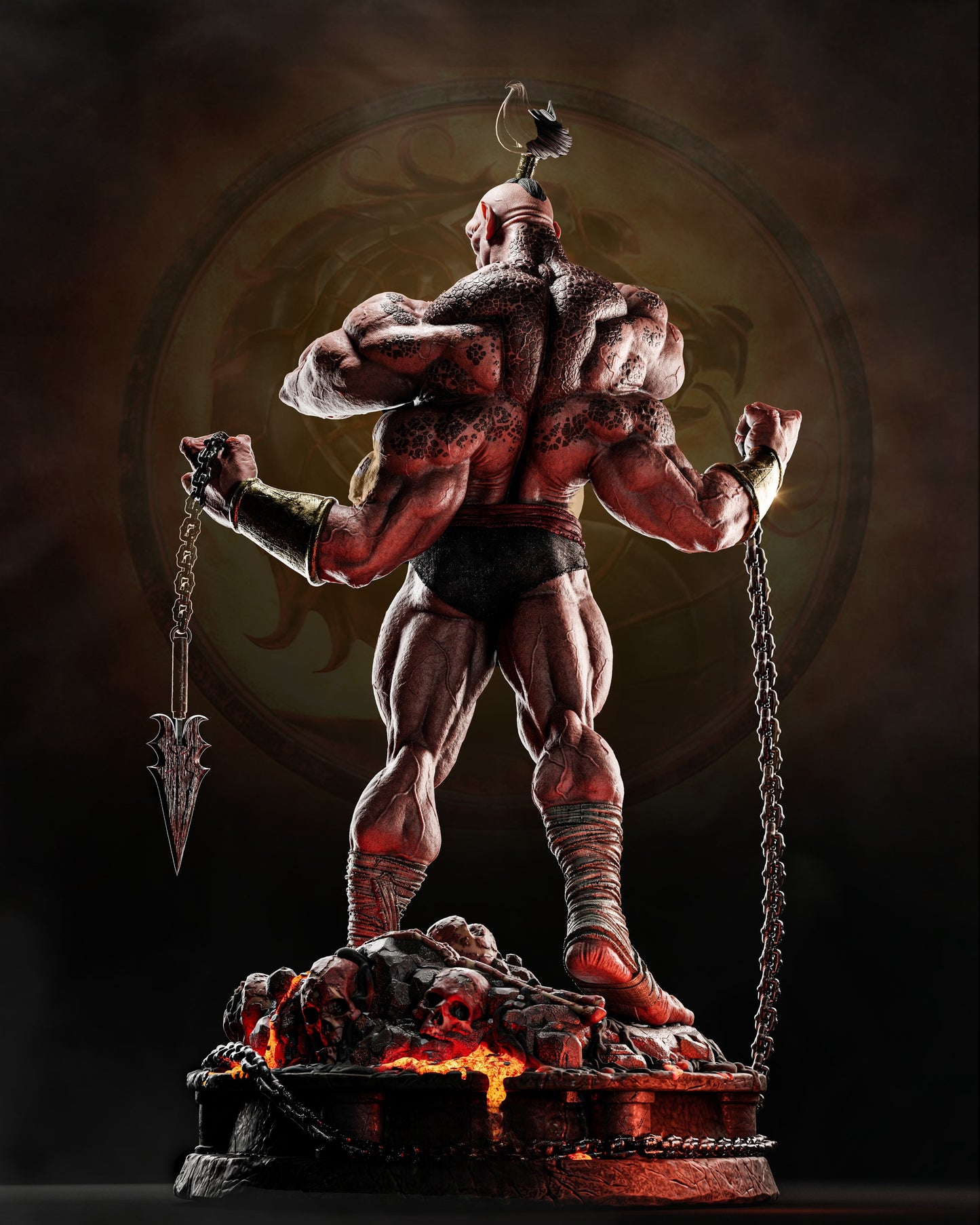 1931 Goro - Mortal Kombat - STL 3D Print Files