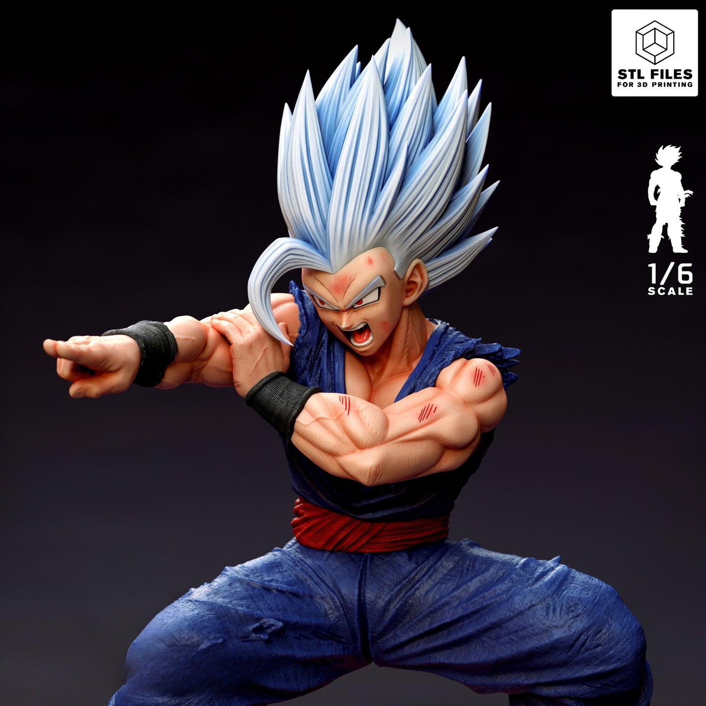3474 Gohan Beast - Dragon Ball Super - STL 3D Print Files