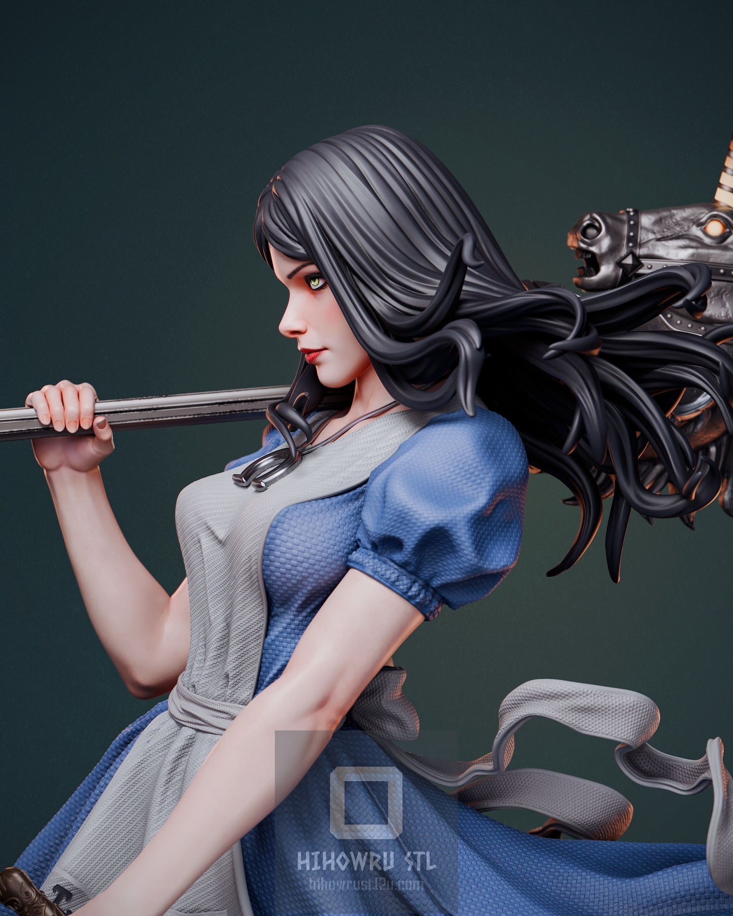 4450 Alice Liddell NSFW - ALICE Madness Returns - STL 3D Print Files