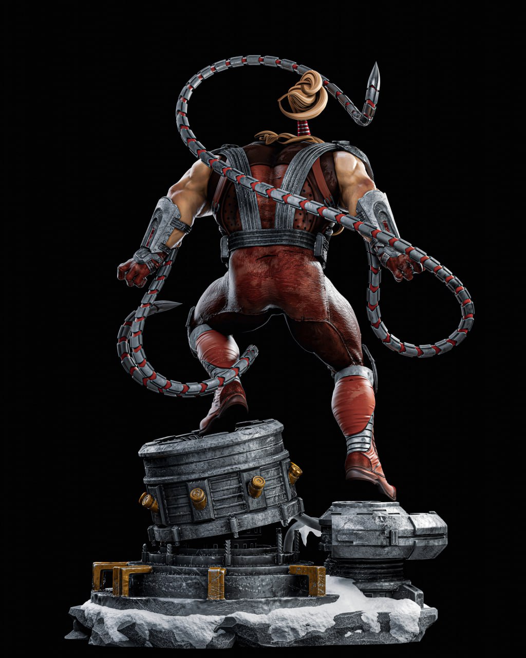 2349 Omega Red - X-men - STL 3D Print Files