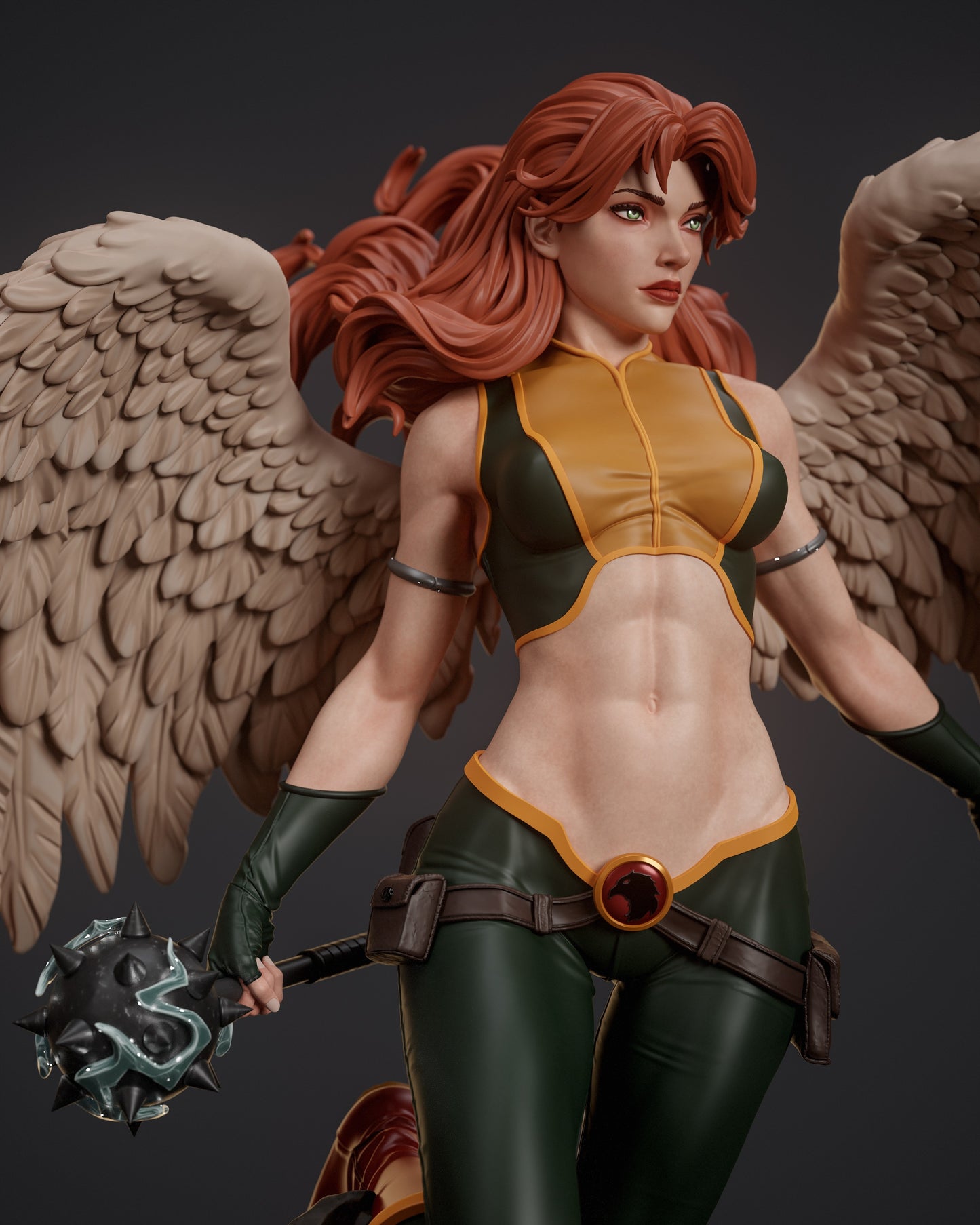 3323 Hawkgirl - DC Comics - STL 3D Print Files