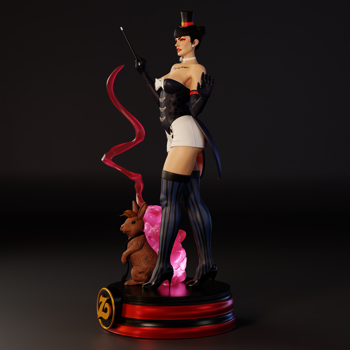 2537 Zatanna Zatara NSFW - DC Bombshells - STL 3D Print Files