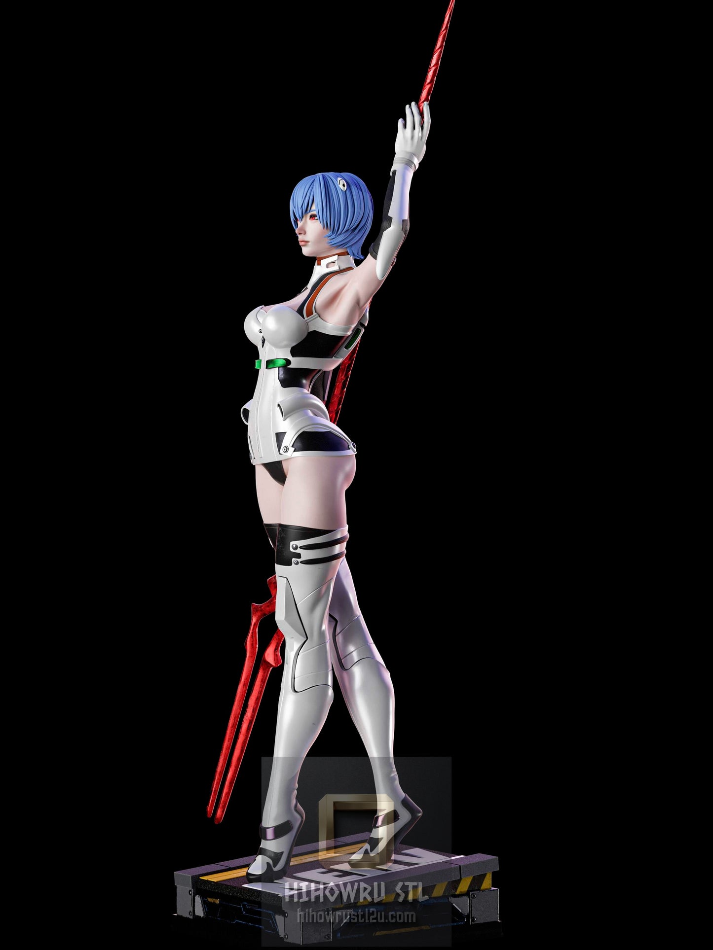 5343 Rei Ayanami NSFW - Evangelion - STL 3D Print Files