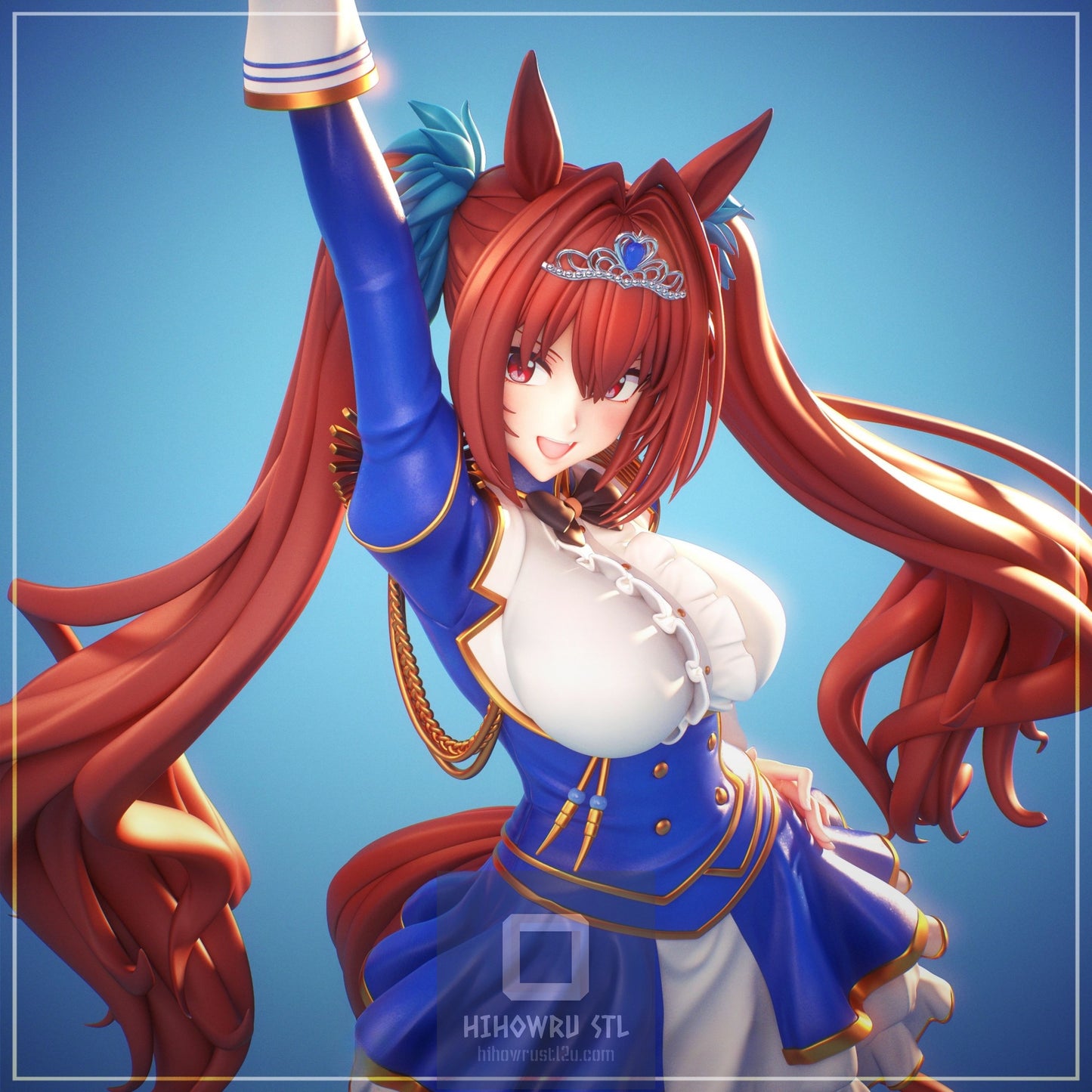 4654 Daiwa Scarlet - Umamusume - STL 3D Print Files