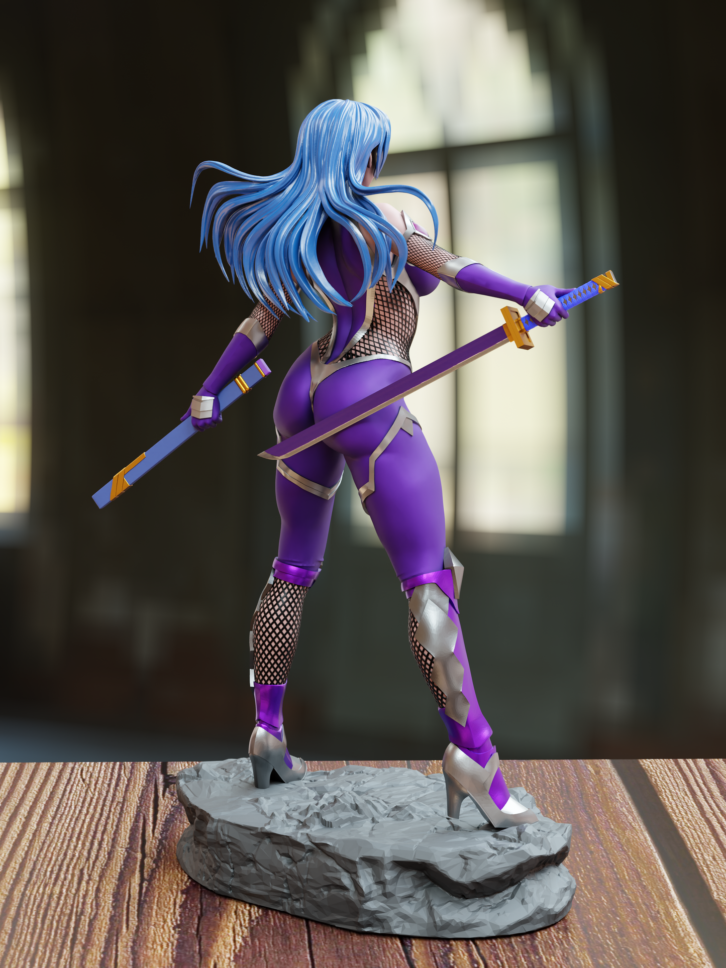 2216 Igawa Asagi NSFW - Taimanin - STL 3D Print Files