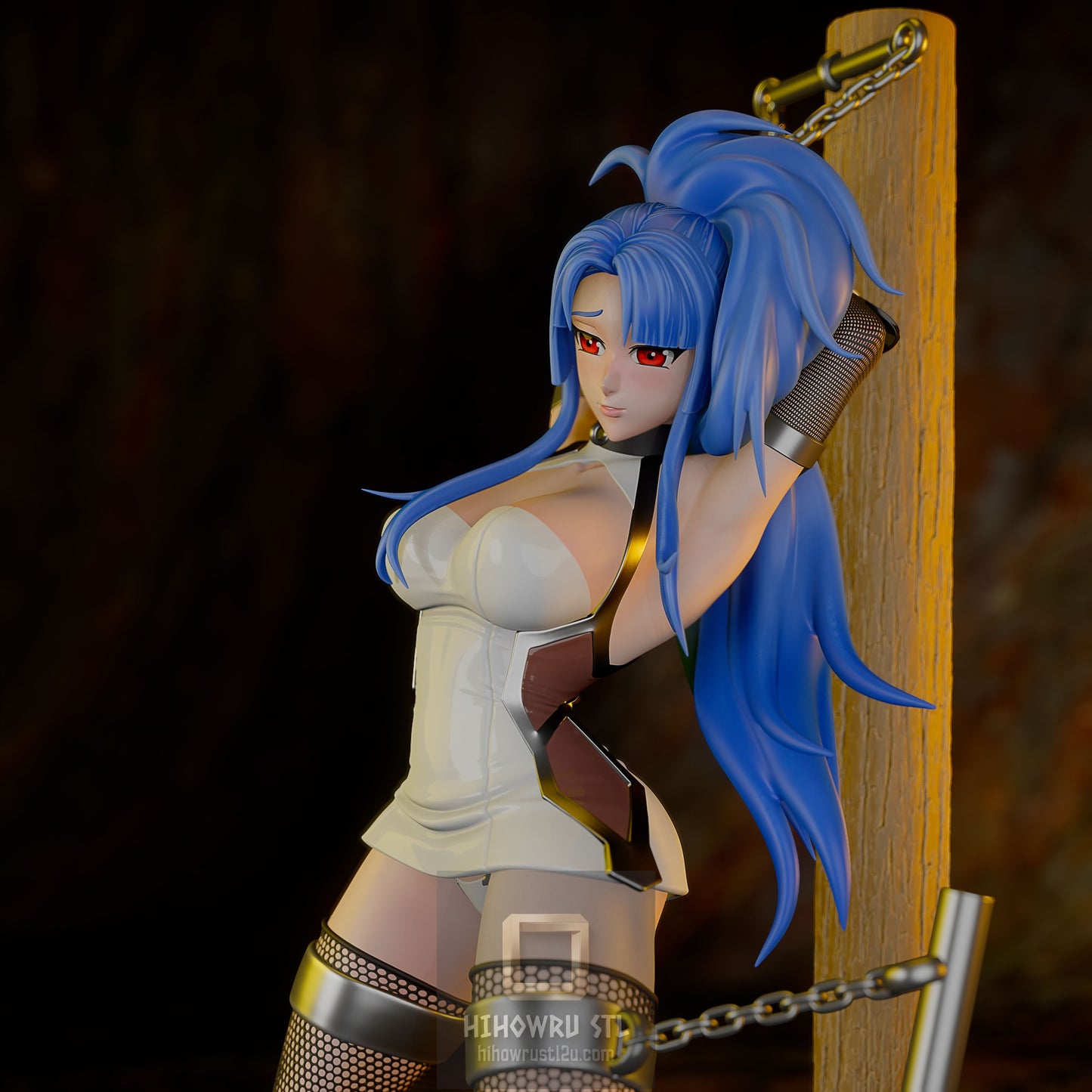 5066 Murasaki Yatsu NSFW - Taimanin - STL 3D Print Files