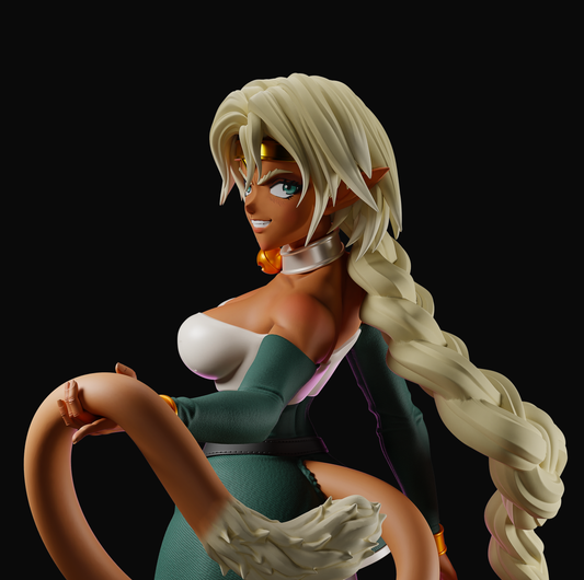 2674 Aisha Clan-Clan NSFW - Outlaw Star - STL 3D Print Files