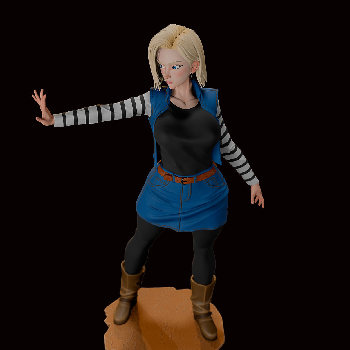 3763 Android 18 NSFW - Dragon Ball - STL 3D Print Files – My Stl