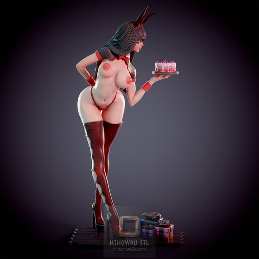 5014 Bunny Waitress NSFW - STL 3D Print Files