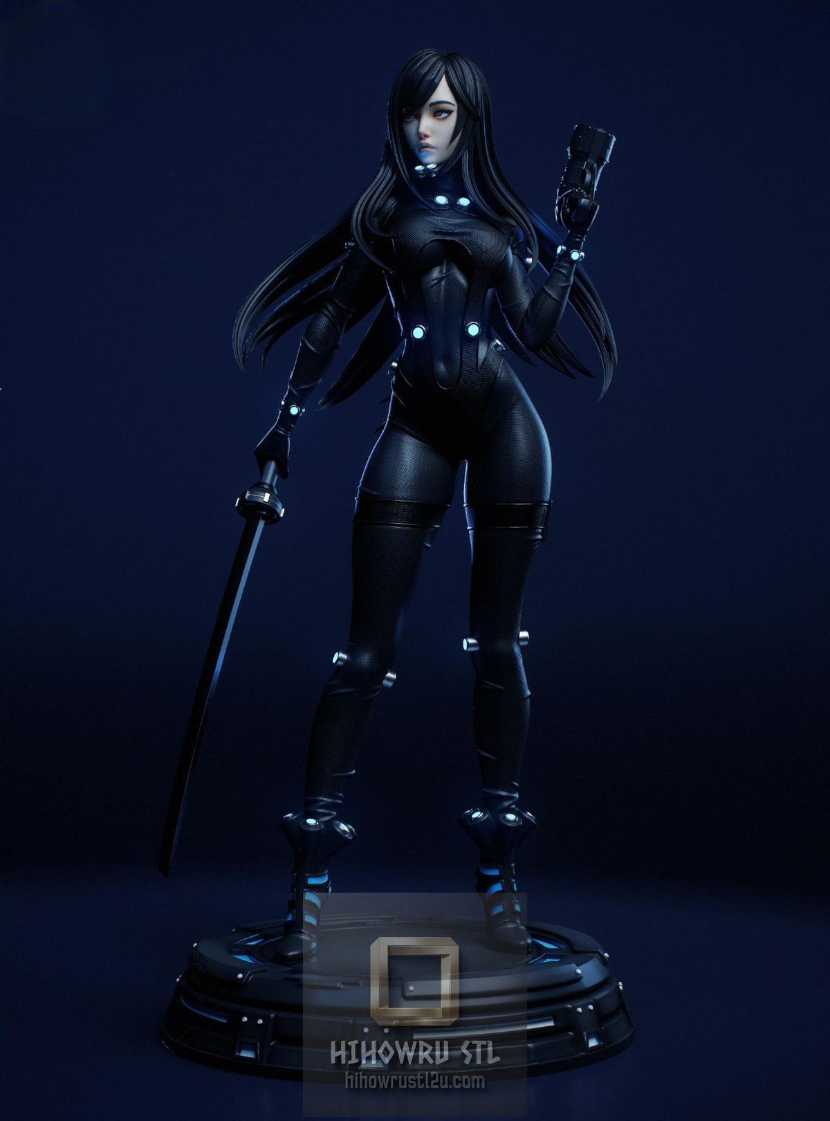 5658 Reika Shimohira NSFW - Gantz - STL 3D Print Files