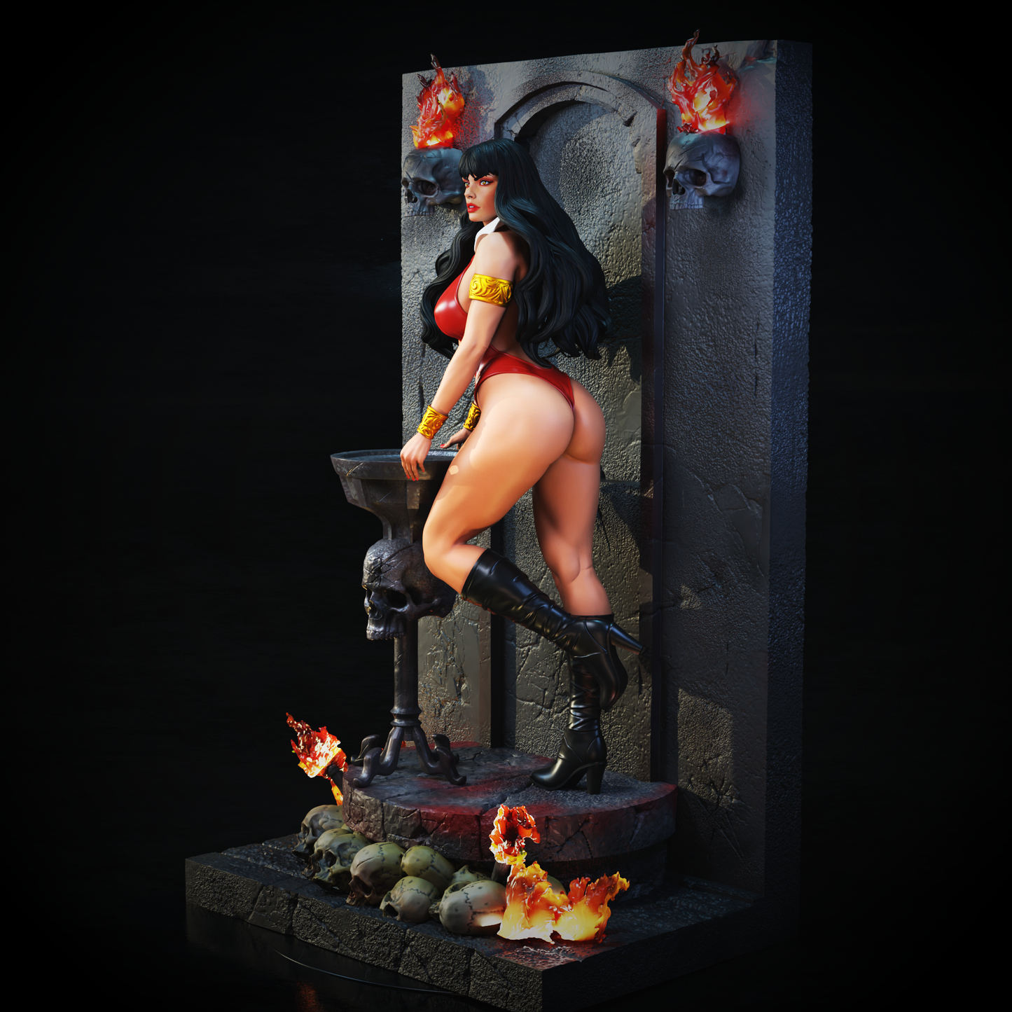 2601 Vampirella NSFW - STL 3D Print Files