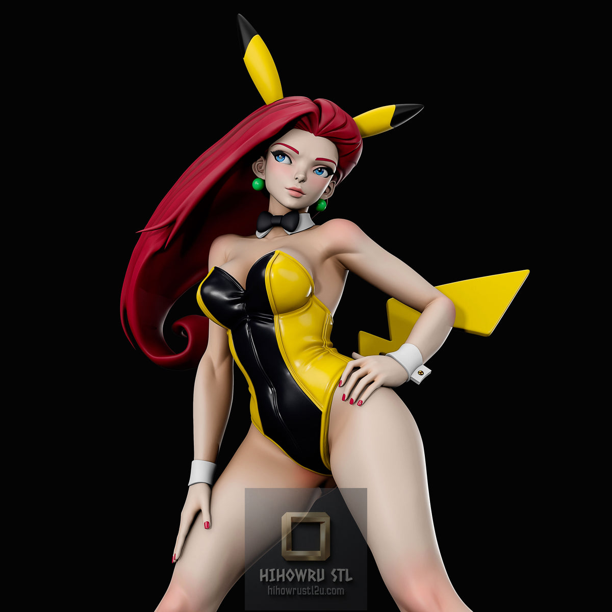 5619 Jessie NSFW - Pokemon - STL 3D Print Files