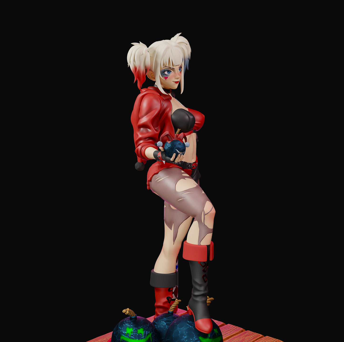 2740 Harley Quinn NSFW - DC Comics - STL 3D Print Files