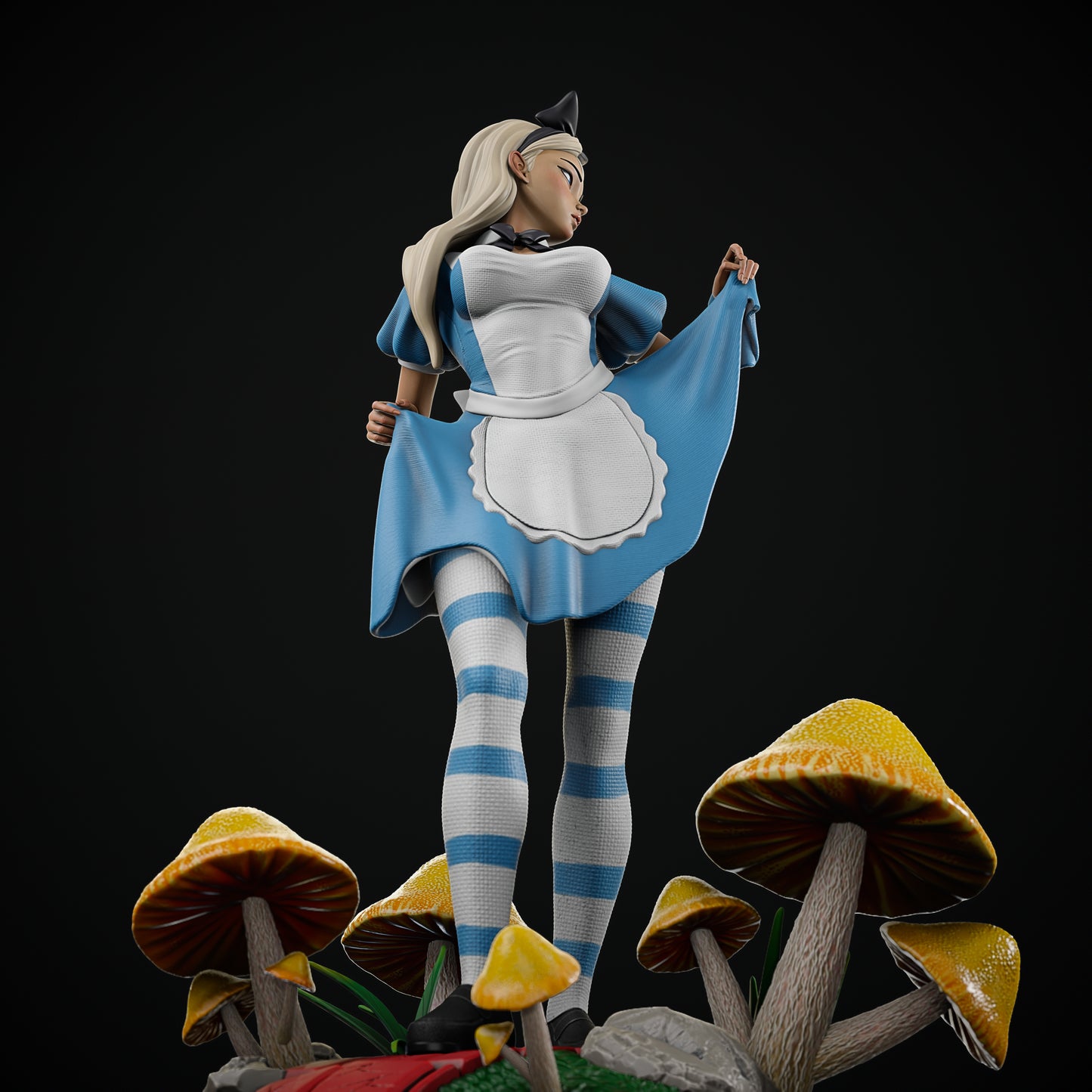 2879 Alice NSFW - Alice in Wonderland - STL 3D Print Files