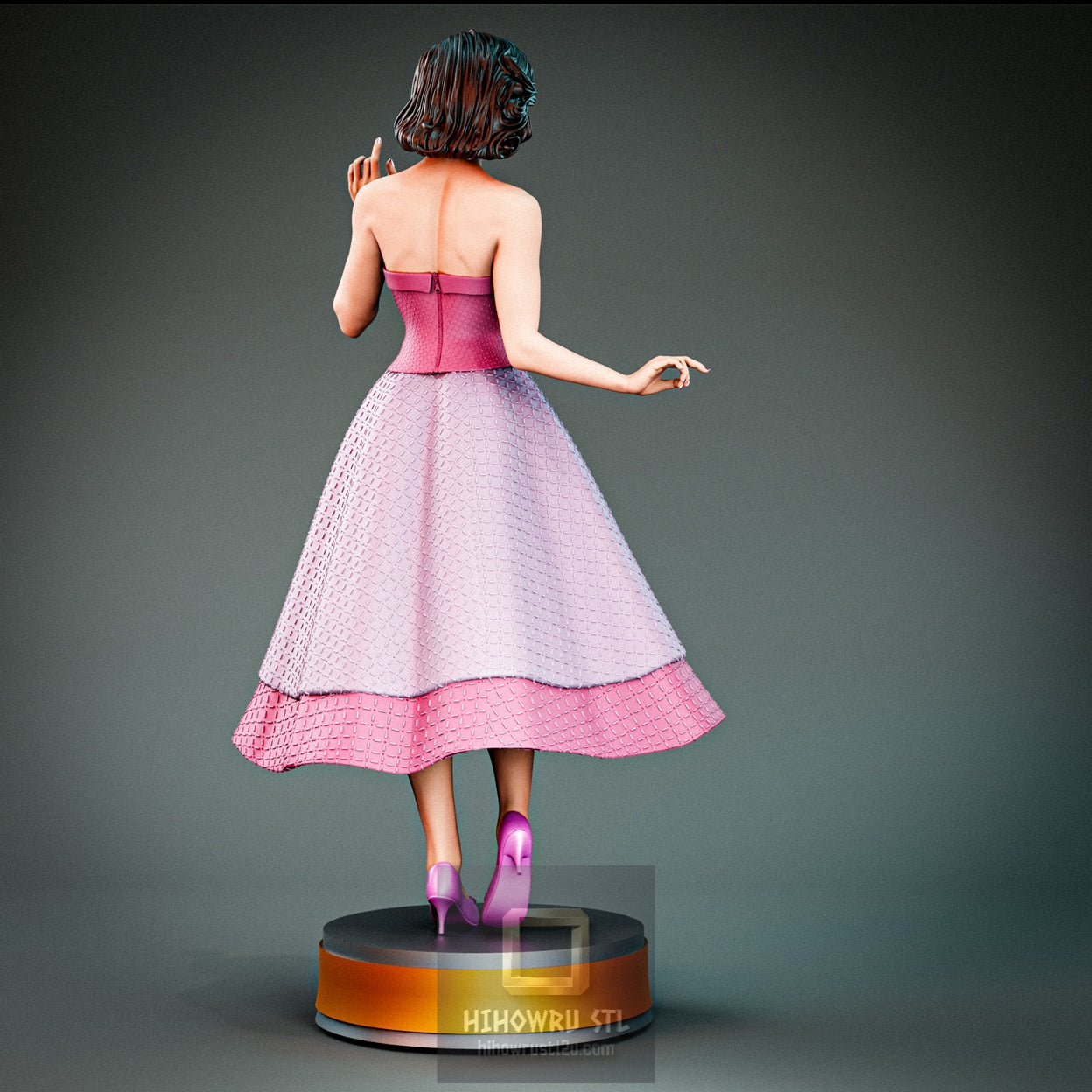 4934 Lorraine Baines McFly NSFW - Back to the Future - STL 3D Print Files