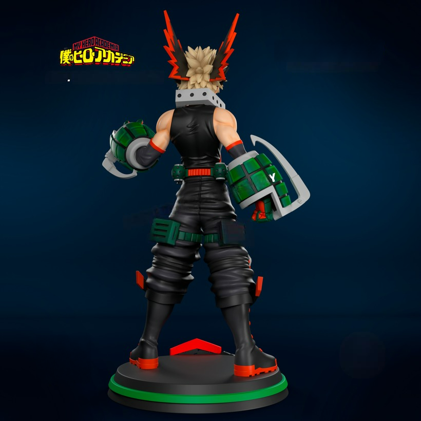 1978 Katsuki Bakugo - My Hero Academia - STL 3D Print Files