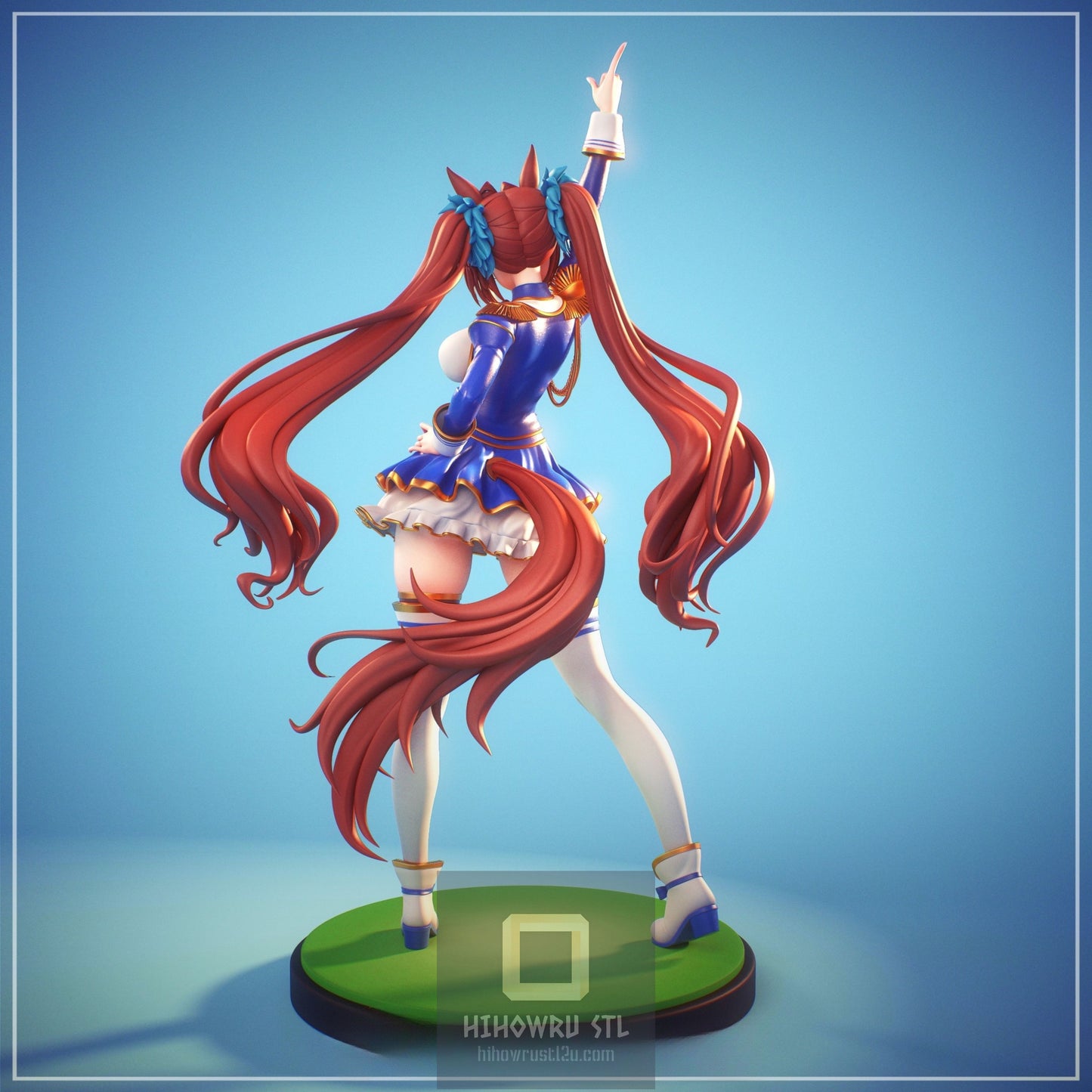 4654 Daiwa Scarlet - Umamusume - STL 3D Print Files