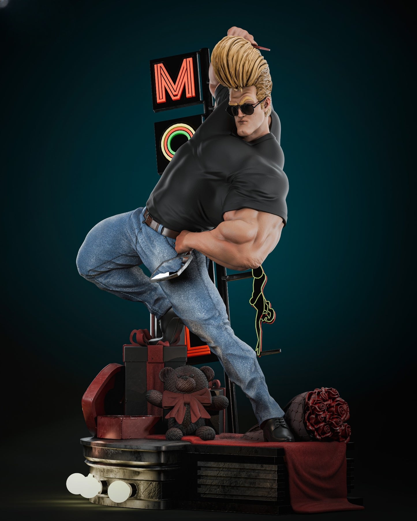 3215 Johnny Bravo - STL 3D Print Files